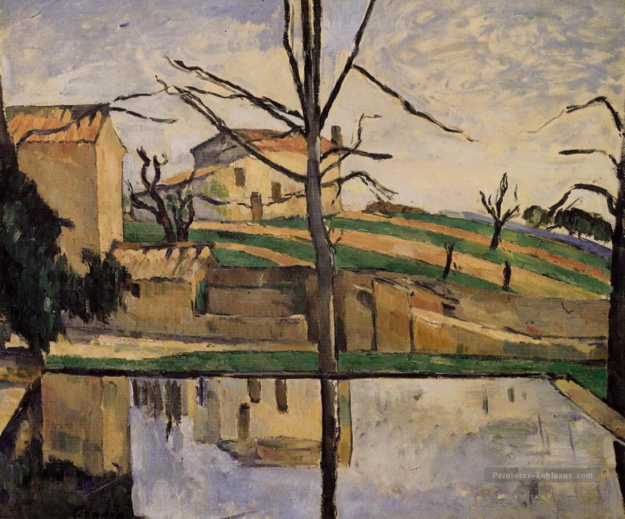 La piscine du Jas de Bouffan Paul Cézanne Peintures à l'huile